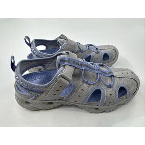 Cheeks Sandals Women's 7.5 All Terrain Trainer Shoes Purple Gray Beach Hiking